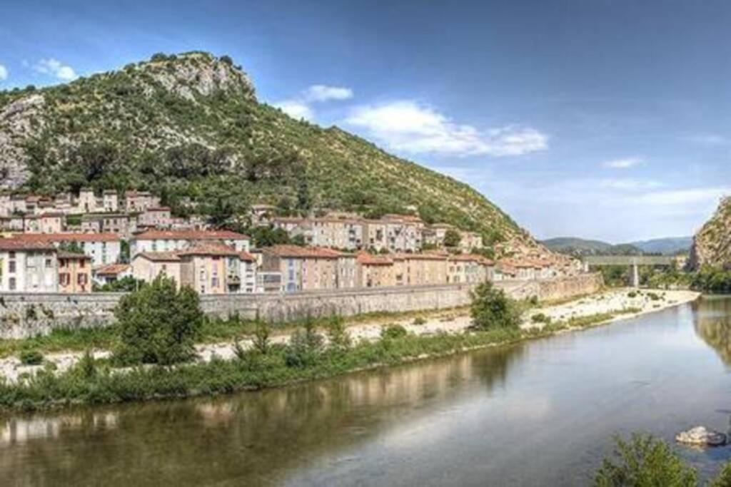 Charmant Chalet Pour 2 Personnes Spa Prive Massillargues-Attuech 外观 照片