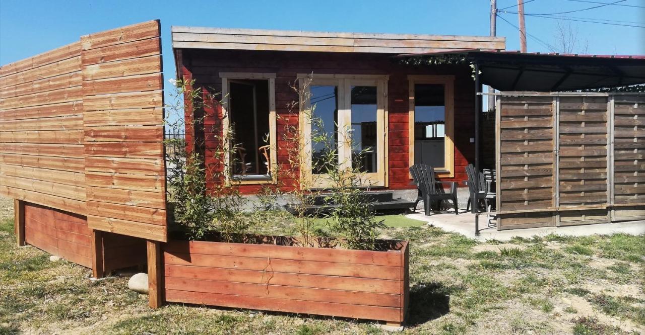 Charmant Chalet Pour 2 Personnes Spa Prive Massillargues-Attuech 外观 照片